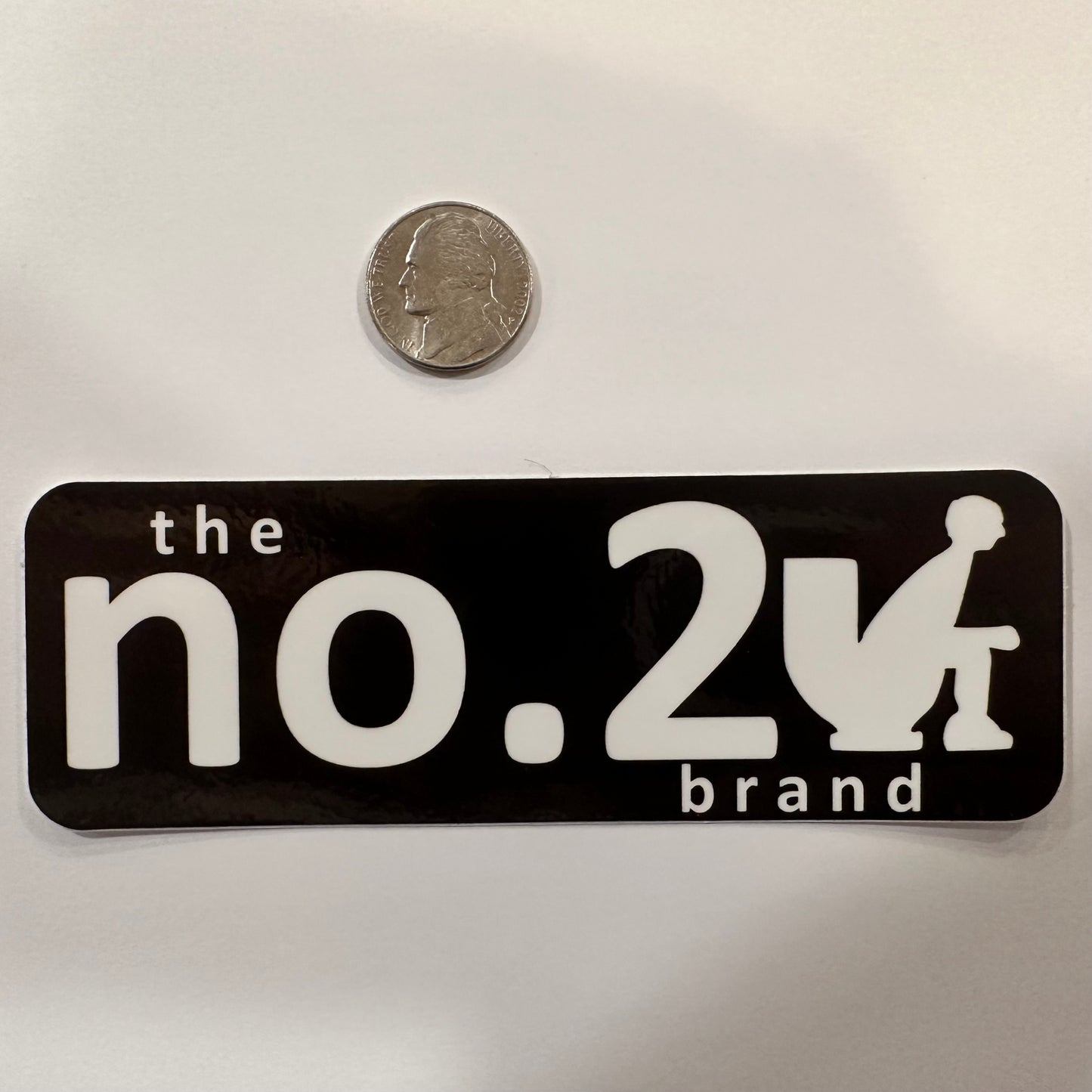 the no.2 brand OG sticker